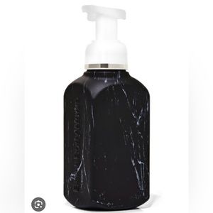 Bath & Body Works Black Marbled Foam Soap Dispenser